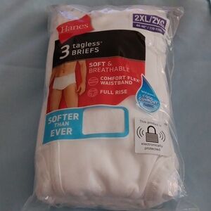 New - Mens briefs - 3 - Size 2XL - 2XG - Tagless